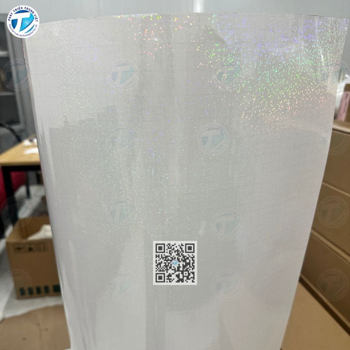 Màng Cán 7 Màu Đốm Sáng